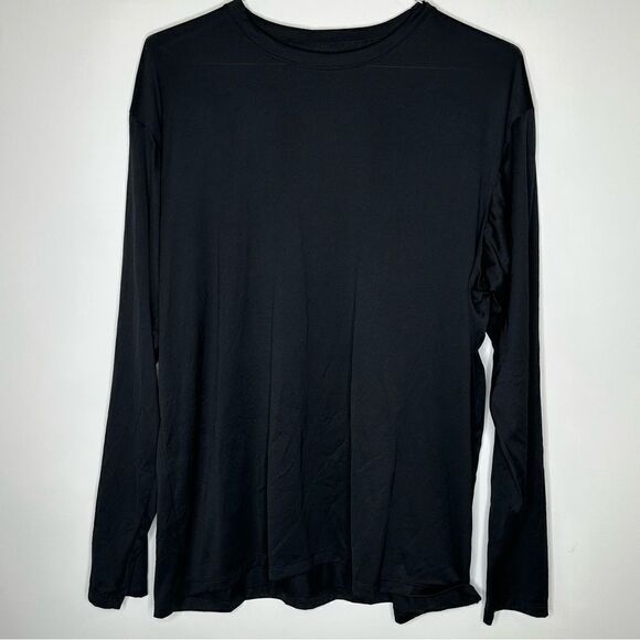 Marmot Long Sleeve Black Athleisure Top in Sixe XXL - Picture 3 of 5